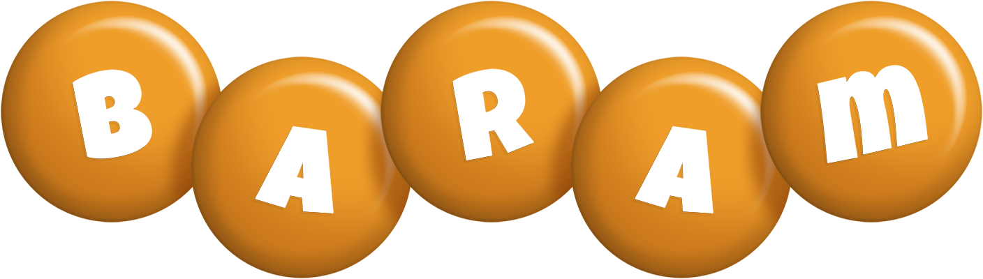 Baram candy-orange logo