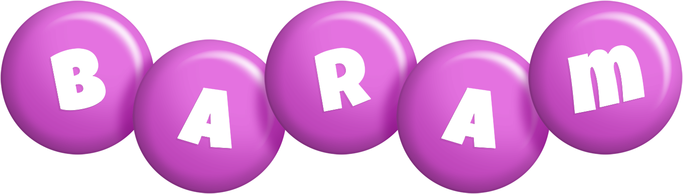 Baram candy-purple logo
