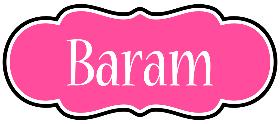 Baram invitation logo