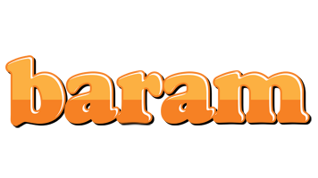 Baram orange logo