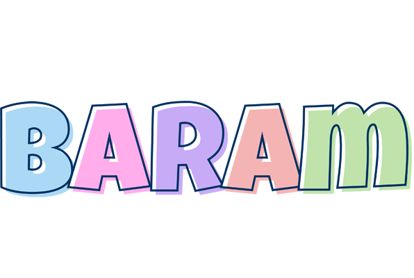 Baram pastel logo