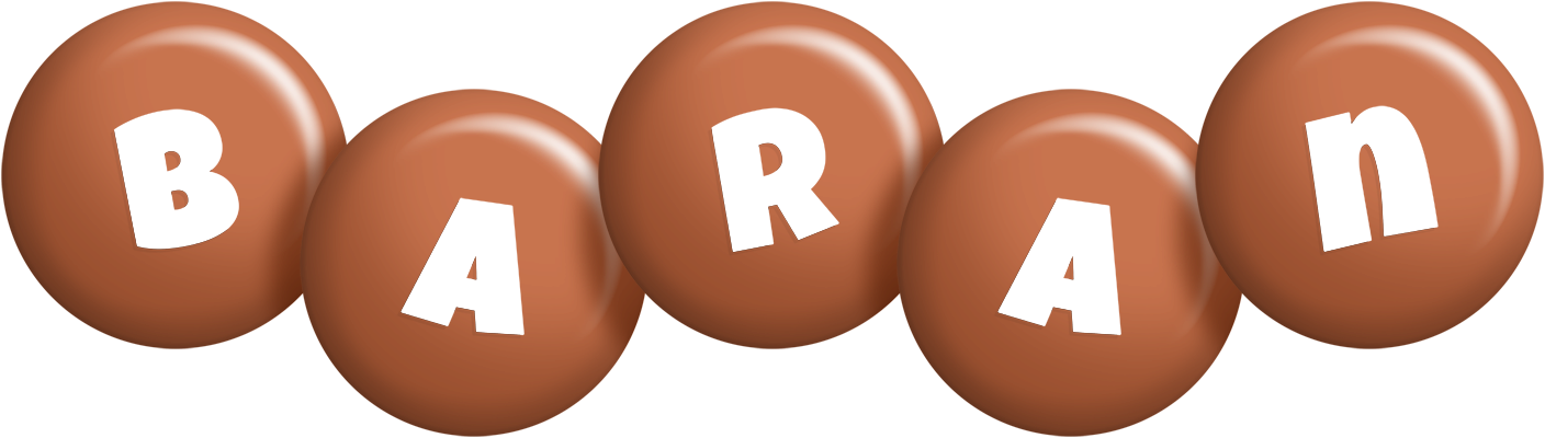 Baran candy-brown logo