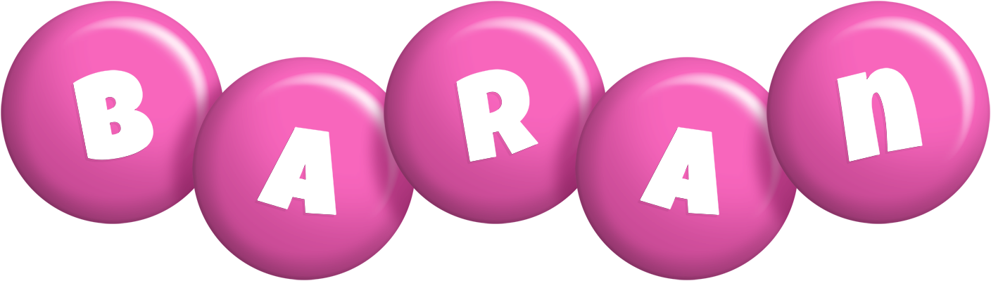 Baran candy-pink logo