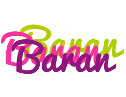 Baran flowers logo