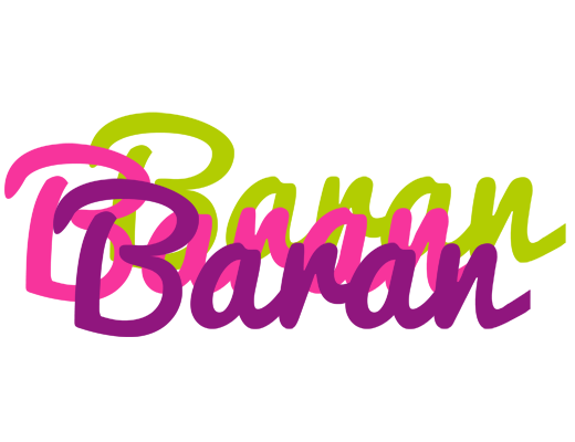 Baran flowers logo