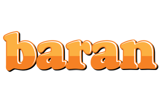 Baran orange logo