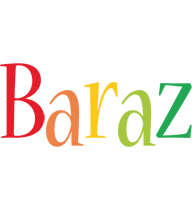 Baraz birthday logo