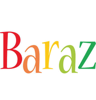 Baraz birthday logo