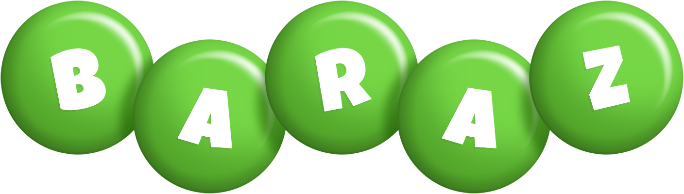 Baraz candy-green logo