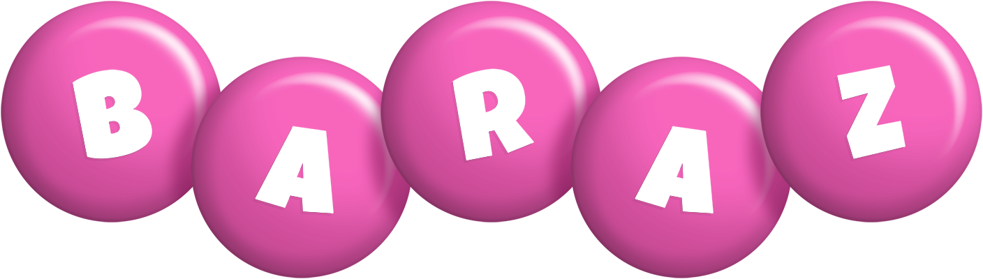 Baraz candy-pink logo
