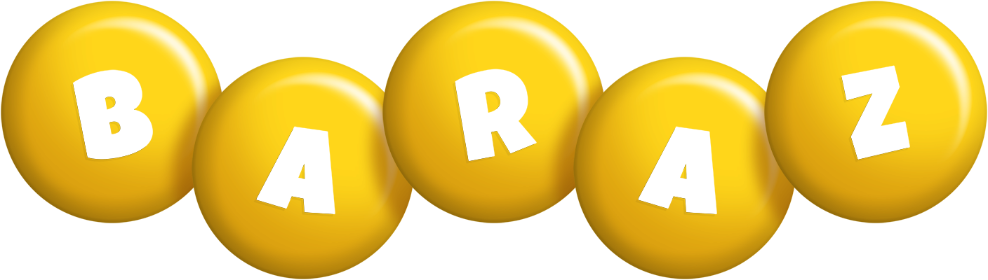 Baraz candy-yellow logo