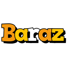 Baraz cartoon logo