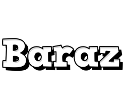 Baraz snowing logo