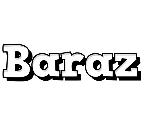 Baraz snowing logo