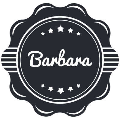Barbara badge logo