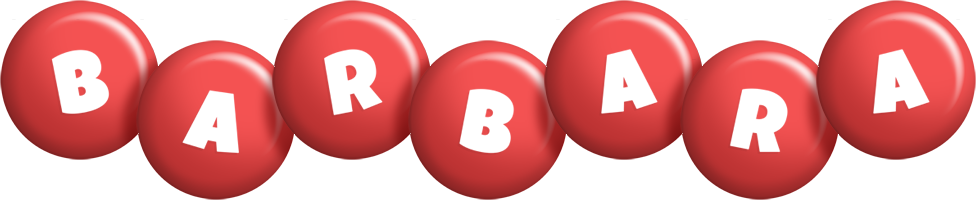 Barbara candy-red logo