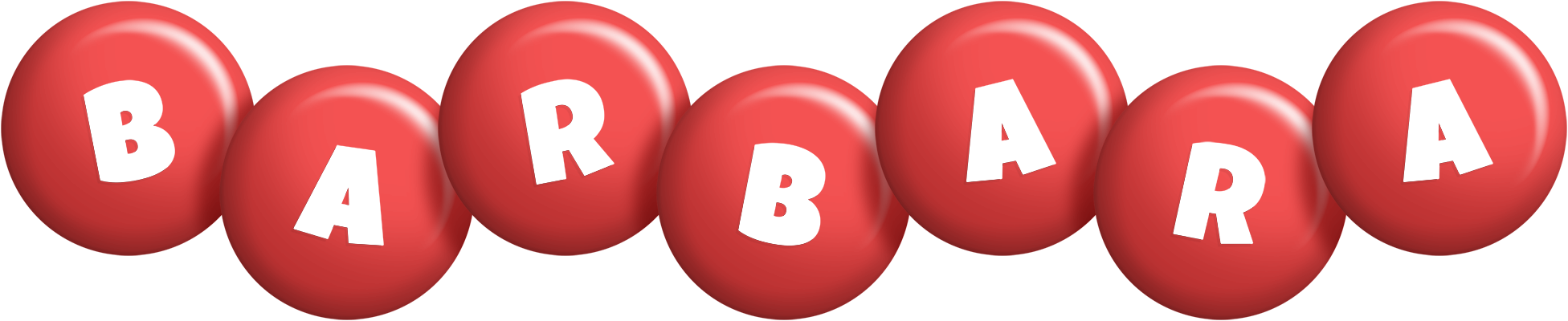 Barbara candy-red logo