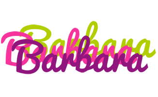 Barbara flowers logo