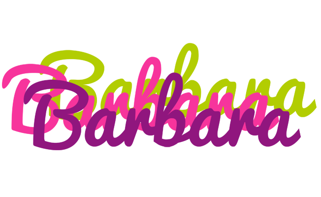 Barbara flowers logo