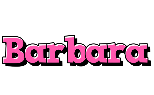 Barbara girlish logo