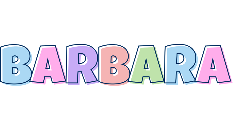 Barbara pastel logo