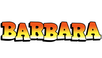Barbara sunset logo