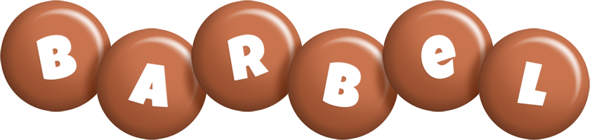 Barbel candy-brown logo