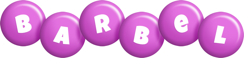 Barbel candy-purple logo