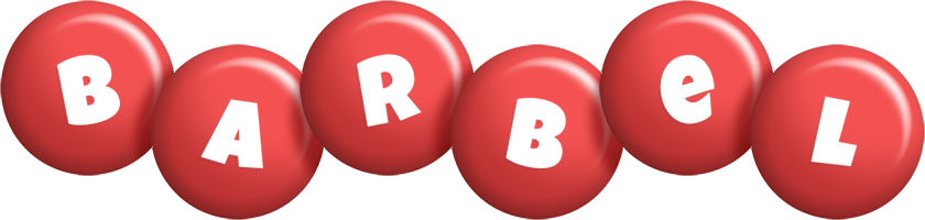 Barbel candy-red logo