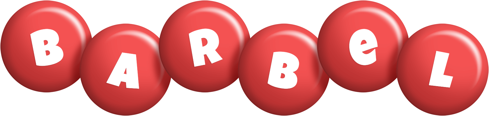 Barbel candy-red logo