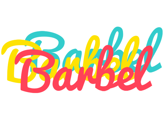 Barbel disco logo