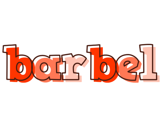 Barbel paint logo