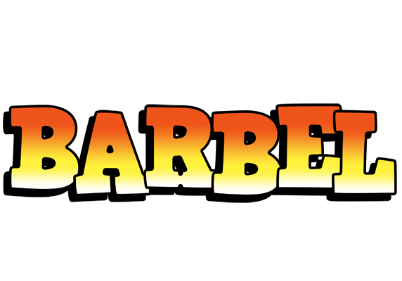 Barbel sunset logo