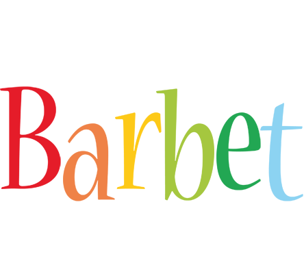 Barbet birthday logo