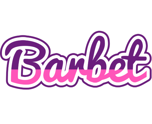 Barbet cheerful logo