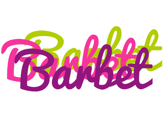 Barbet flowers logo