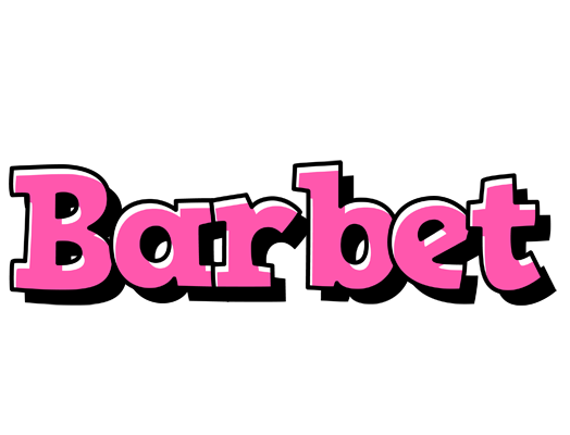 Barbet girlish logo
