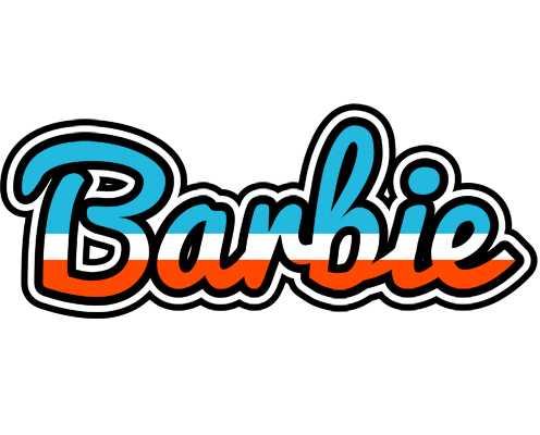 Barbie america logo
