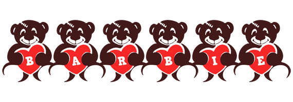 Barbie bear logo