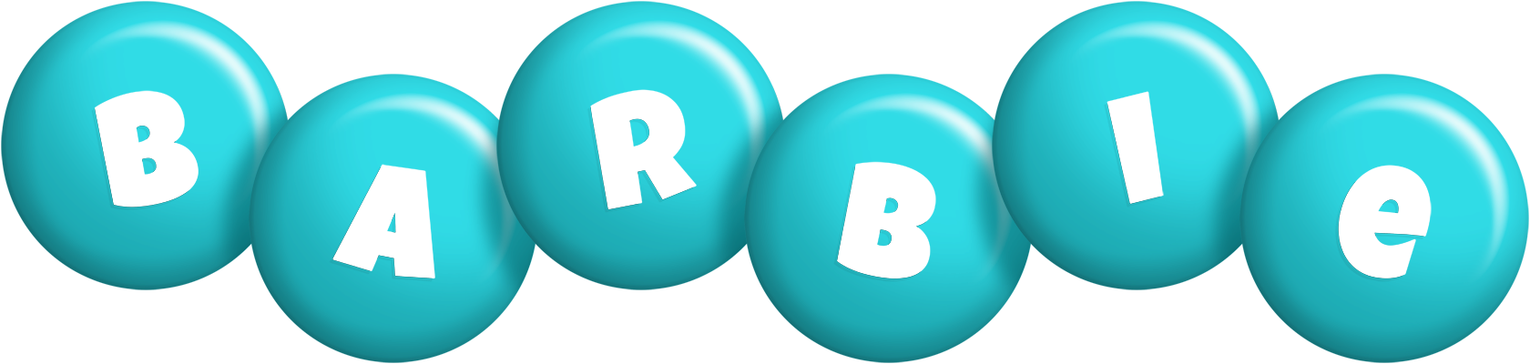 Barbie candy-azur logo