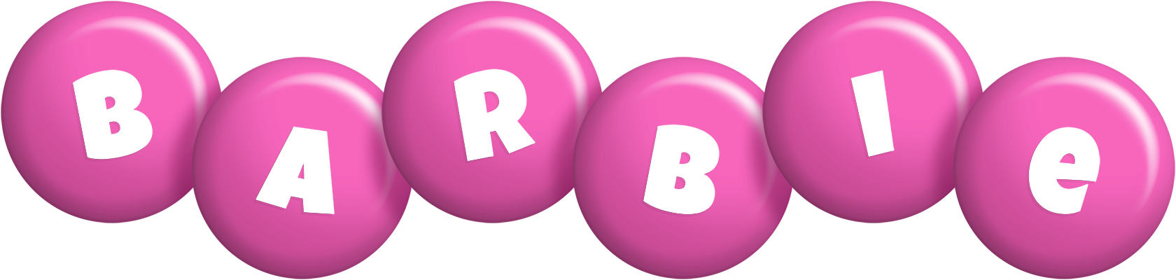 Barbie candy-pink logo