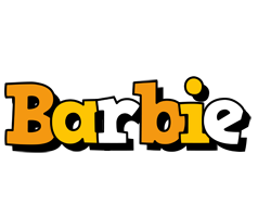 Barbie cartoon logo