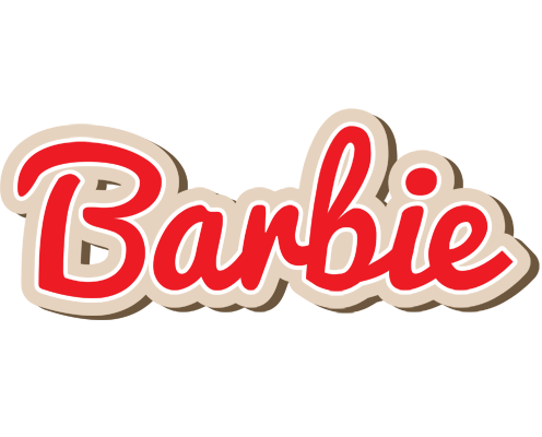 Barbie chocolate logo