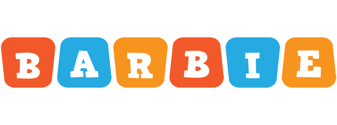 Barbie comics logo