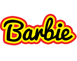 Barbie flaming logo