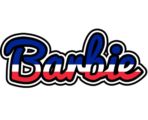 Barbie france logo
