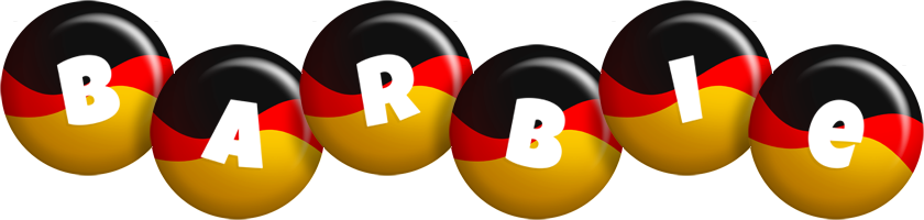 Barbie german logo