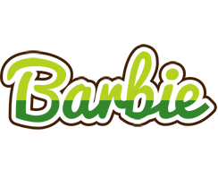Barbie golfing logo