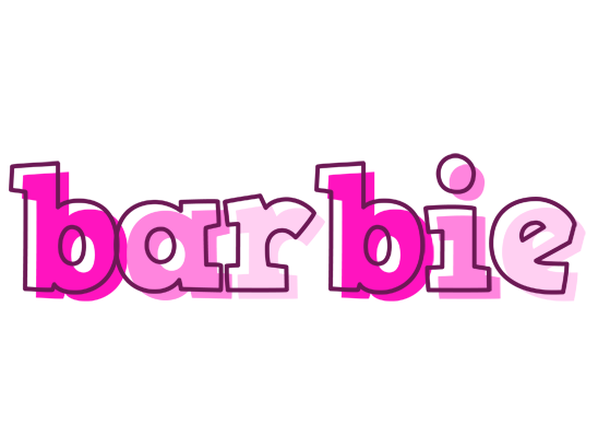Barbie hello logo