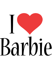 Barbie i-love logo